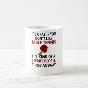 Caneca De Café Mesa Player Presente Ping Pong Coach Paddle