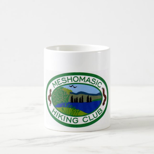 Caneca De Café Meshomasic Hiking Club Coffee Mug (Centro)