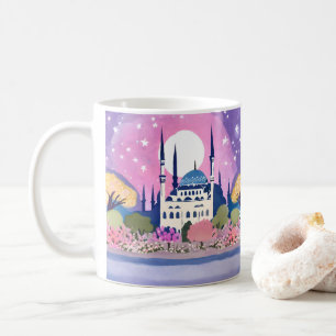 Caneca De Café Mesquita de Istambul com Minarets