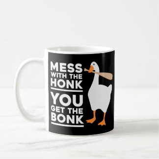 Caneca De Café Mess Com A Honra, Você Pega O Bico