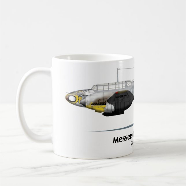 Caneca De Café Messerschmitt Bf-110 - Batalha de Stalingrado (Esquerda)