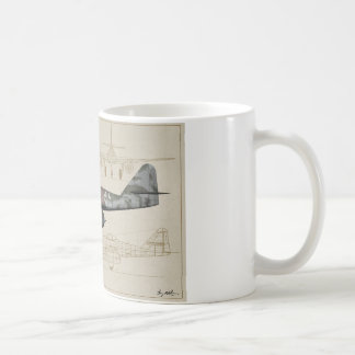 Caneca De Café Messerschmitt Me-262 Swallow