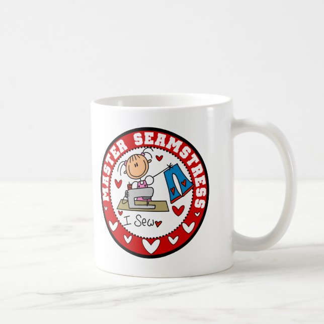 Caneca De Café Mestra Costureira (Direita)