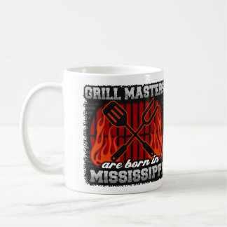 Caneca De Café Mestrados de grill são Nasceres no Mississippi
