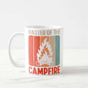 Caneca De Café Mestre Da Fogueira Camping Ao Ar Livre