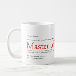 Caneca De Café Mestre da tipografia