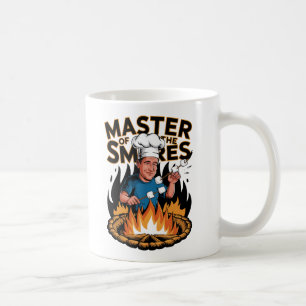 Caneca De Café Mestre do Design do Cozinhar S’mores Campfire