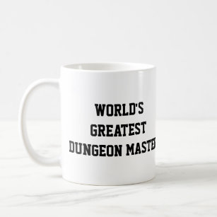 Caneca De Café Mestre do Dungeon do mundo o grande