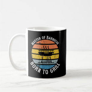 Caneca De Café Mestre do Nascer de Barbecue para Grill do CHURRAS