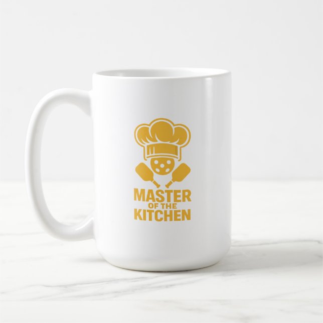 Caneca De Café Mestre Na Cozinha  (Esquerda)