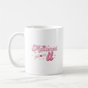 Caneca De Café Mestre Nível Mestrado Graduado MBA Graduação
