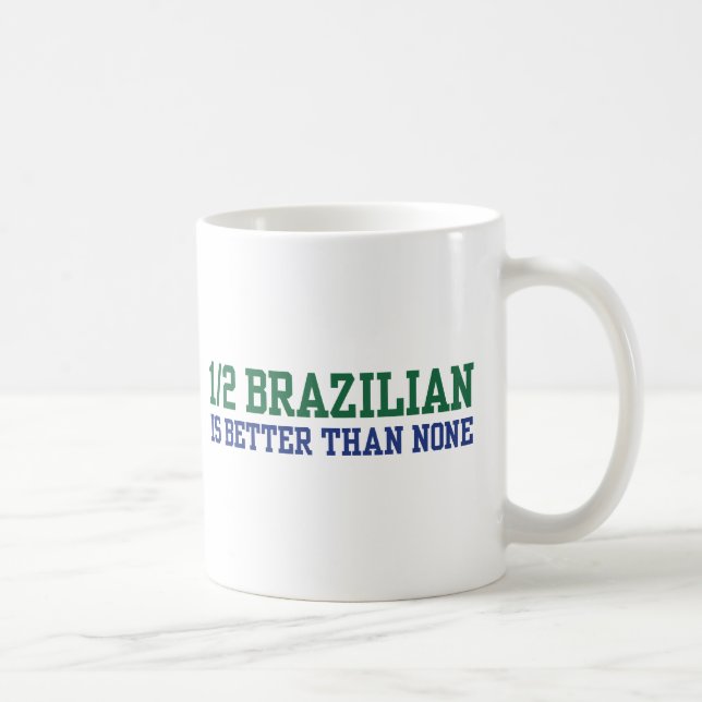 Caneca De Café Metade brasileira (Direita)