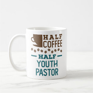 Caneca De Café Metade Café Metade Pastor Juvenil