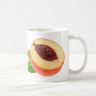 Caneca De Café Metade de pêssego