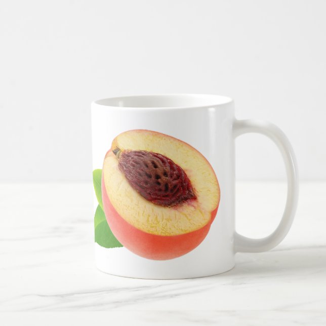 Caneca De Café Metade de pêssego (Direita)