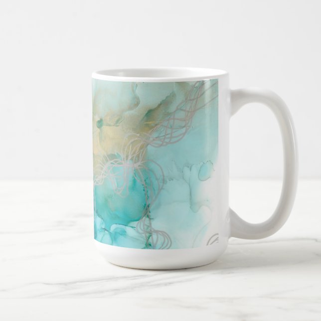 Caneca De Café Metálicos entrelaçados (Direita)