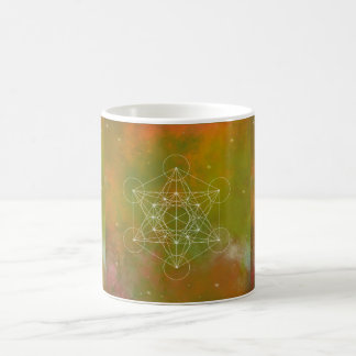 Caneca De Café Metatron, chakra,zen,geométrico sagrado, anjo,
