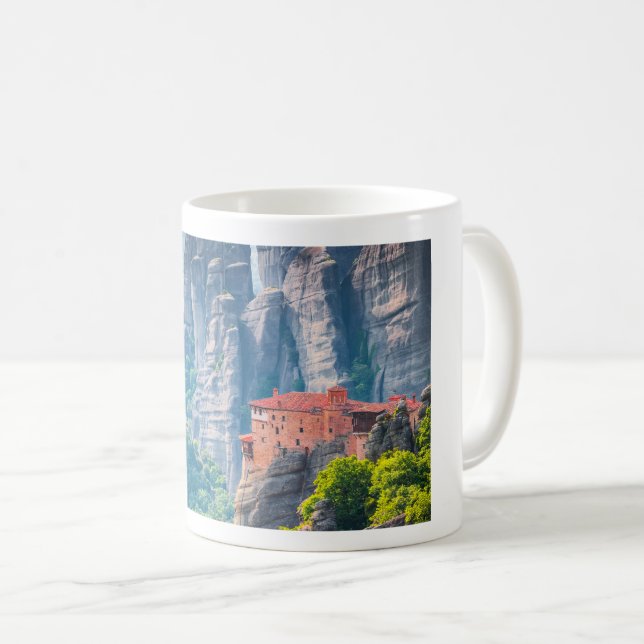 Caneca De Café Meteora, Grécia (Frente Esquerda)