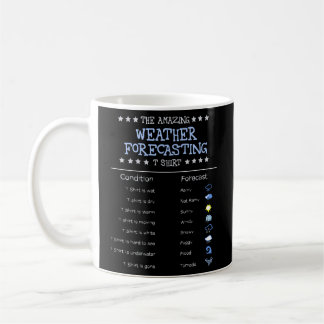 Caneca De Café Meteorologia A Incrível Previsão Do Tempo