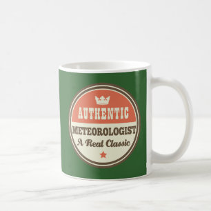 Caneca De Café Meteorologista autêntico um clássico real