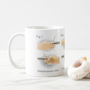 Caneca De Café Métodos de desenho de Arcos Kyudo Archery Yumi Arc