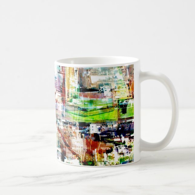 Caneca De Café Metrópole VI (Direita)