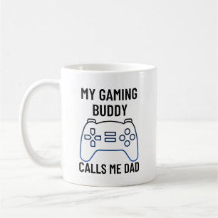 Caneca De Café Meu amigo de jogos me chama de pai