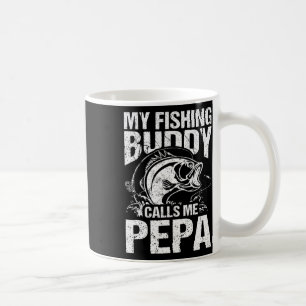 Caneca De Café Meu Amigo De Pesca Me Chama De Peixe-Dia de os pai