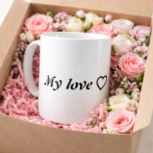Meu Amor ❤️ – Citação Romântica Minimalista para A