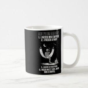 Caneca De Café Meu Bebendo de Esqueleto de Figuras de Quatro Mood