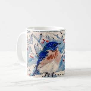 Caneca De Café Meu Bluebird feliz pequeno