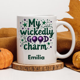 Caneca De Café Meu Bom Nome De Charme Halloween Mug