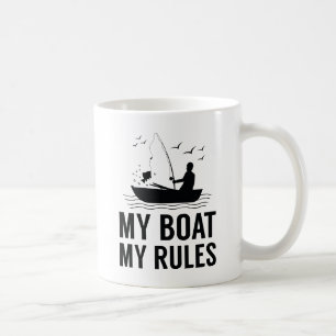 Caneca De Café Meu Bote Minhas Regras