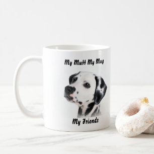 Caneca De Café Meu Cão, Minha Caneca, Meus Amigos.