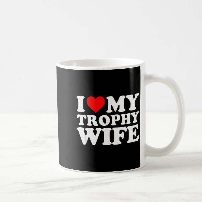 Caneca De Café Meu Casamento com a Esposa Troféu (Direita)