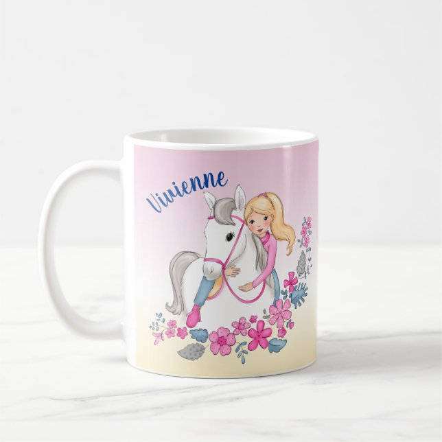 Caneca De Café Meu Cavalo Doce (Esquerda)