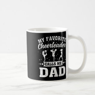 Caneca De Café Meu Cheerleader Favorito me chama de Pai Pai&# s 