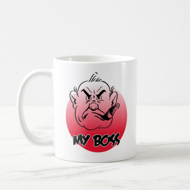 Caneca De Café meu chefe (Esquerda)