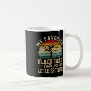 Caneca De Café Meu Cinturão Preto Favorito Me Chama De Divertimen