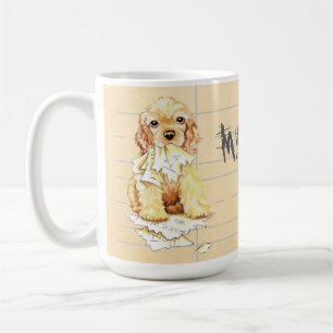 Caneca De Café Meu Cocker Spaniel Comeu Minha Casa