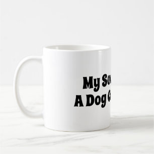 Caneca De Café Meu Colega De Sócio É Um Cachorro Chamado