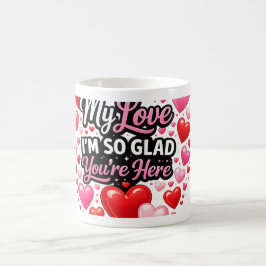 Caneca De Café Meu Coração É Seu Para Sempre no Dia dos Namorados