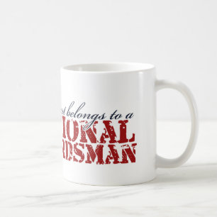 Caneca De Café Meu coração pertence a um Guardião Nacional