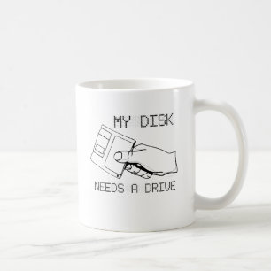 CANECA DE CAFÉ MEU DISCO PRECISA DE UMA UNIDADE