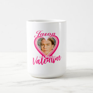 Caneca De Café Meu Doce Namorado Coração de São Valentim