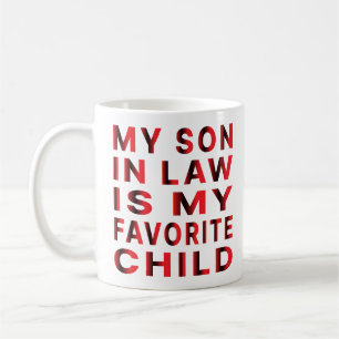 Caneca De Café Meu Filho De Direito É Meu Filho Favorito