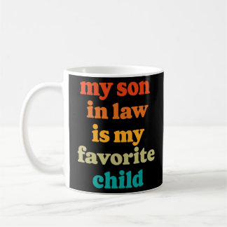 Caneca De Café Meu Filho De Direito É Minha Mãe De Direito Favori