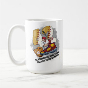 Caneca De Café Meu filho nem sempre balança, mas eu...