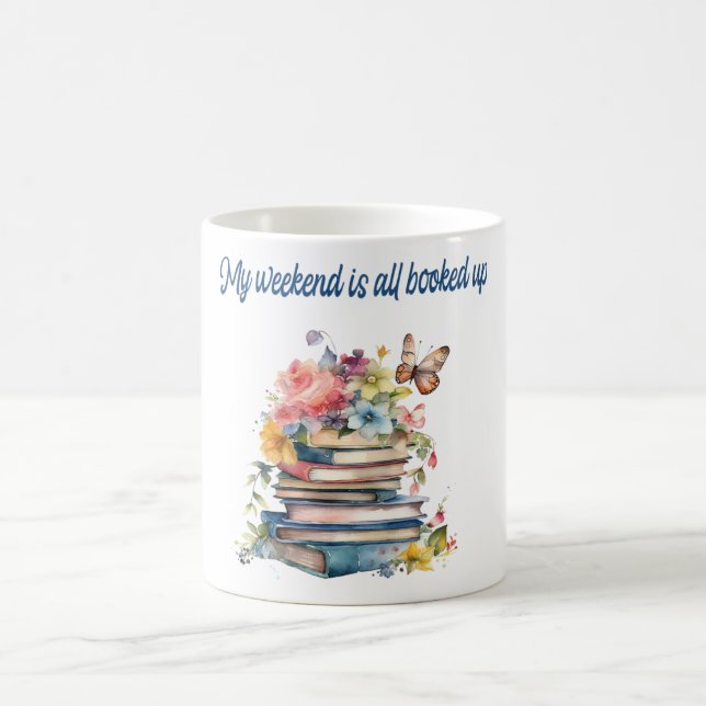 Caneca De Café Meu fim de semana está todo reservado (Centro)