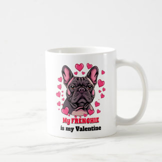 Caneca De Café Meu Frenchie é meu cachorro do Dia dos Namorados F